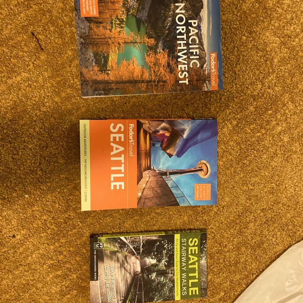 Seattle Book Bundle Brand New!